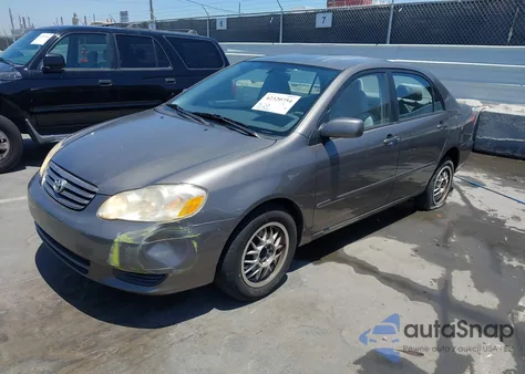 2004 Toyota Corolla Ce/Le/S z USA, uszkodzony, nr VIN 2T1BR32E44C272426